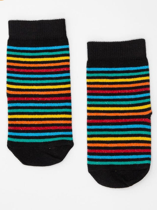 Rainbow lining Crew socks - P09