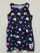 H&M Hearts overall print jersey dress with headband