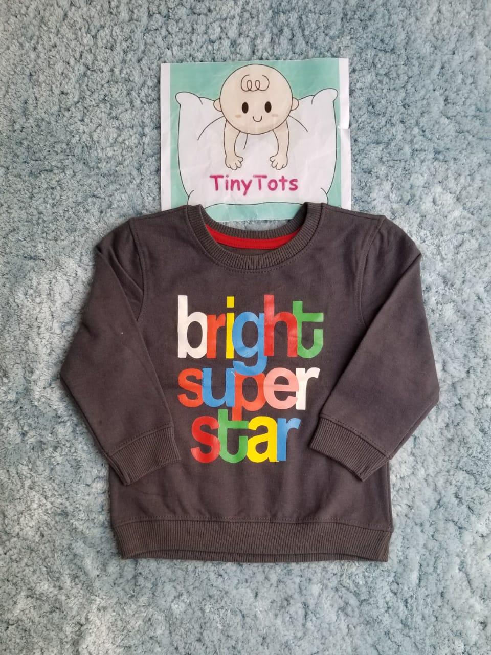 Bright Super Star Fleece Sweat Shirt