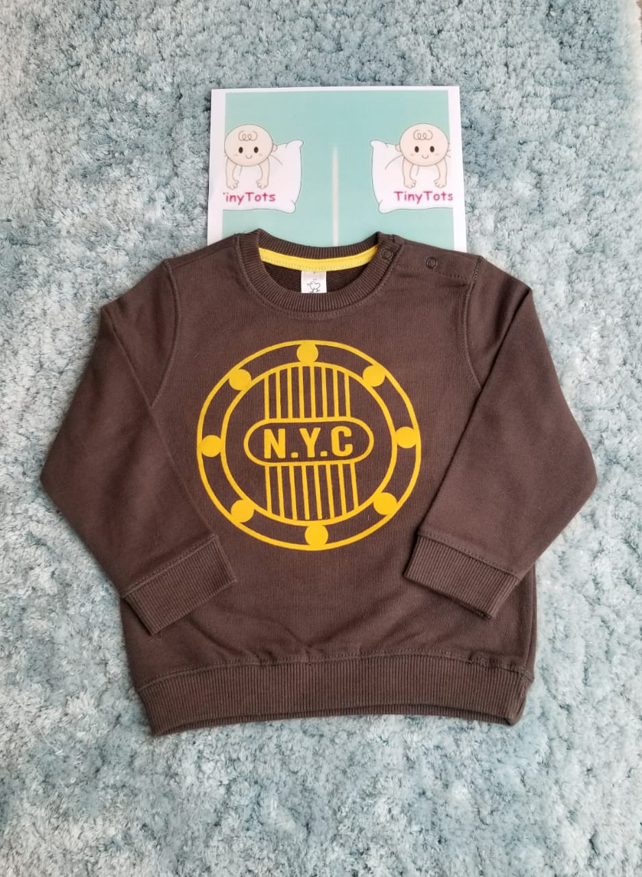 Infants N.Y.C - Thick Fleece Sweat Shirt