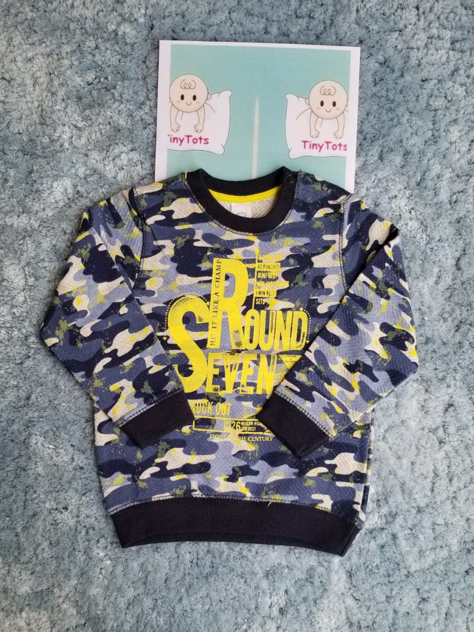 Camo Blue - Sweat Shirt