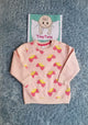 Infants Strawberry 3D Graphic Double Fleece Sweat Shirt