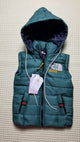 Sleeveless Puffer Jacket - Classy Green
