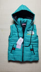 Sleeveless Puffer Jacket - Icy Blue