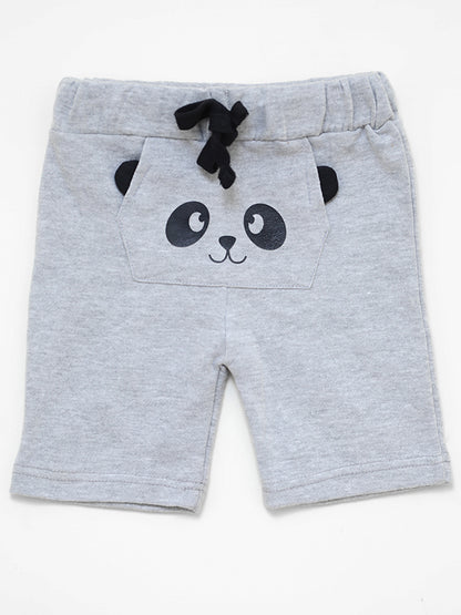 MANGO cotton short - GERY