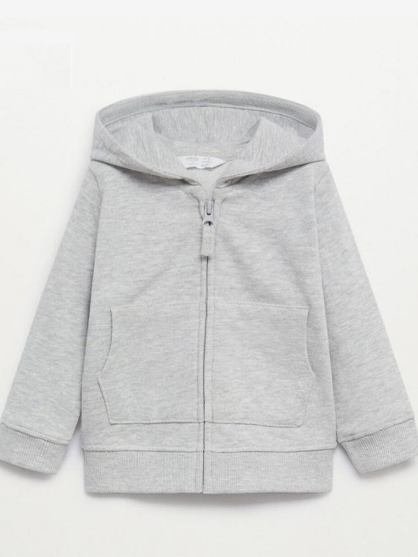 ZARA Double Fleece Zipper Hoodie