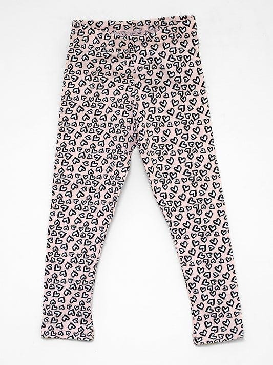 H&M Peach Pink Winter Legging